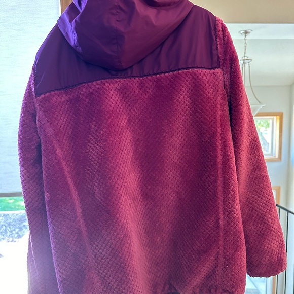 L.L. Bean fleece jacket, Youth Large, Purple - Picture 6 of 6